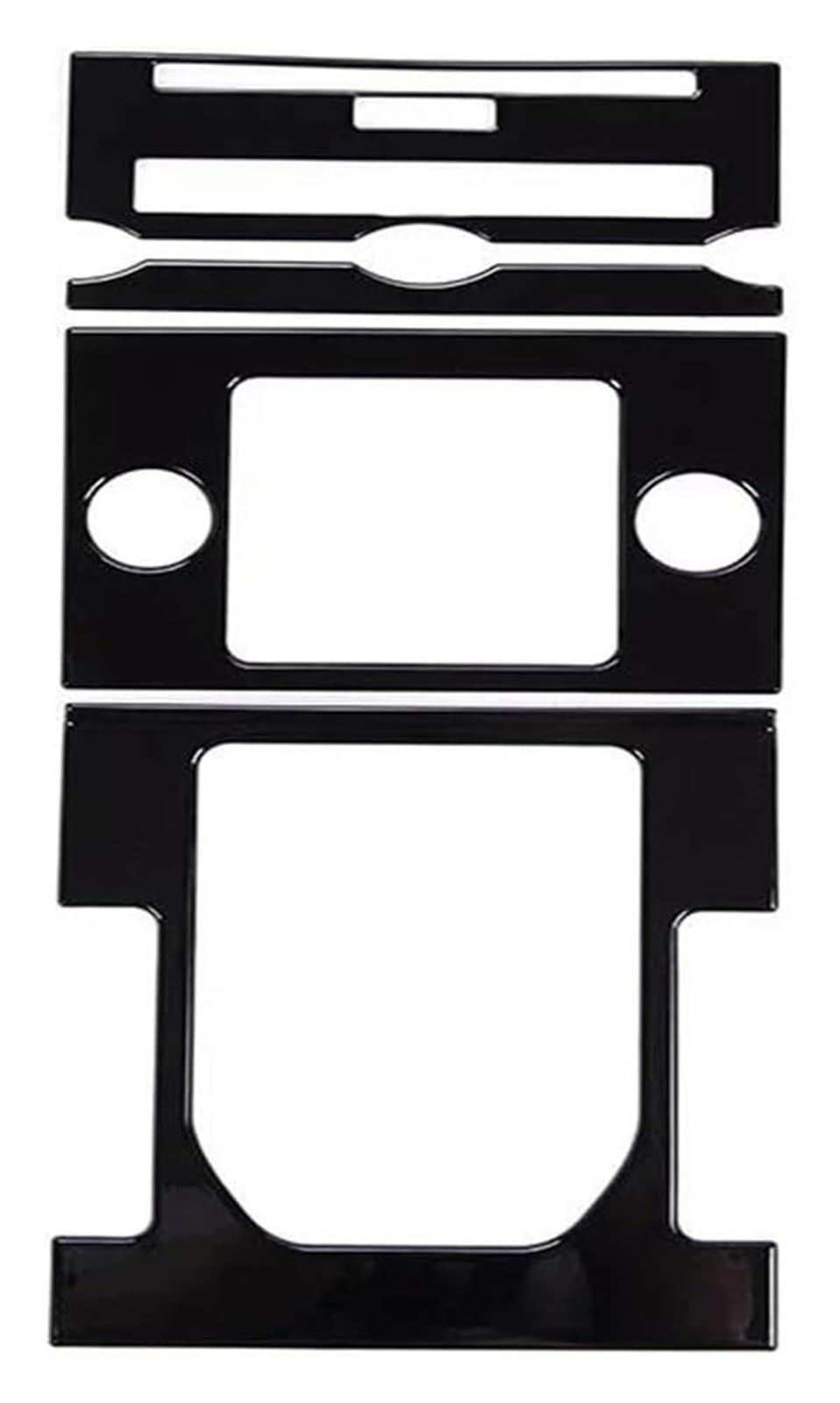 Interieur Dekor Für L&and R&over Für Discovery 4 LR4 2010-2016 Auto-Mittelkonsole Schalthebelrahmenabdeckung Verkleidung(Schwarz) von HCKCLMBMZW