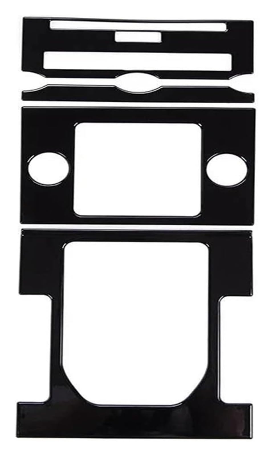 Interieur Dekor Für L&and R&over Für Discovery 4 LR4 2010-2016 Auto-Mittelkonsole Schalthebelrahmenabdeckung Verkleidung(Schwarz) von HCKCLMBMZW