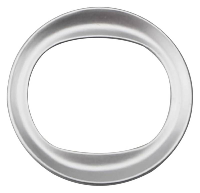 Interieur Dekor Für Mazda 6 3 Für Axela CX-3 CX3 CX-5 CX5 Auto Lenkradmitte Ringabdeckung Logo Emblem Dekoration Zierleiste Aufkleber(Silber) von HCKCLMBMZW