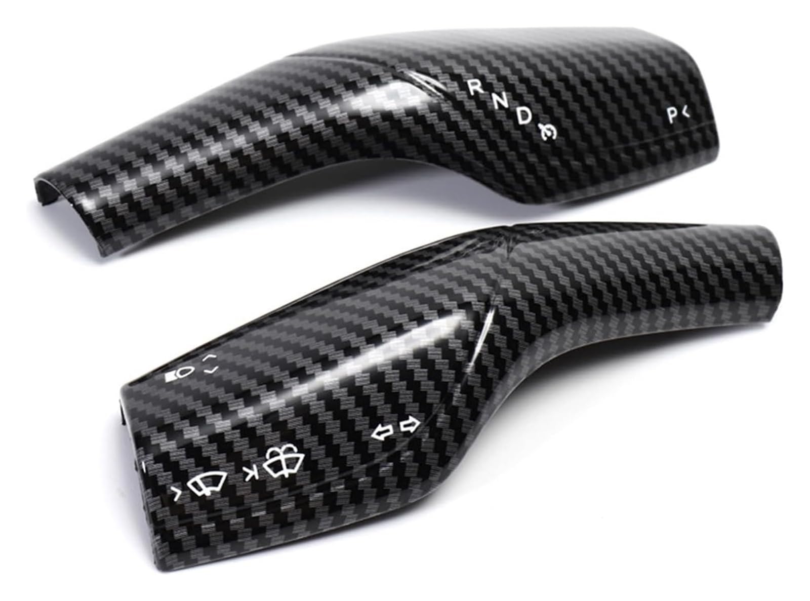 Interieur Dekor Für Modell 3 2022 2023 Für Modell Y Innen Umbau Patch Auto ABS Spalte Shift Abdeckung(Carbon Fiber) von HCKCLMBMZW