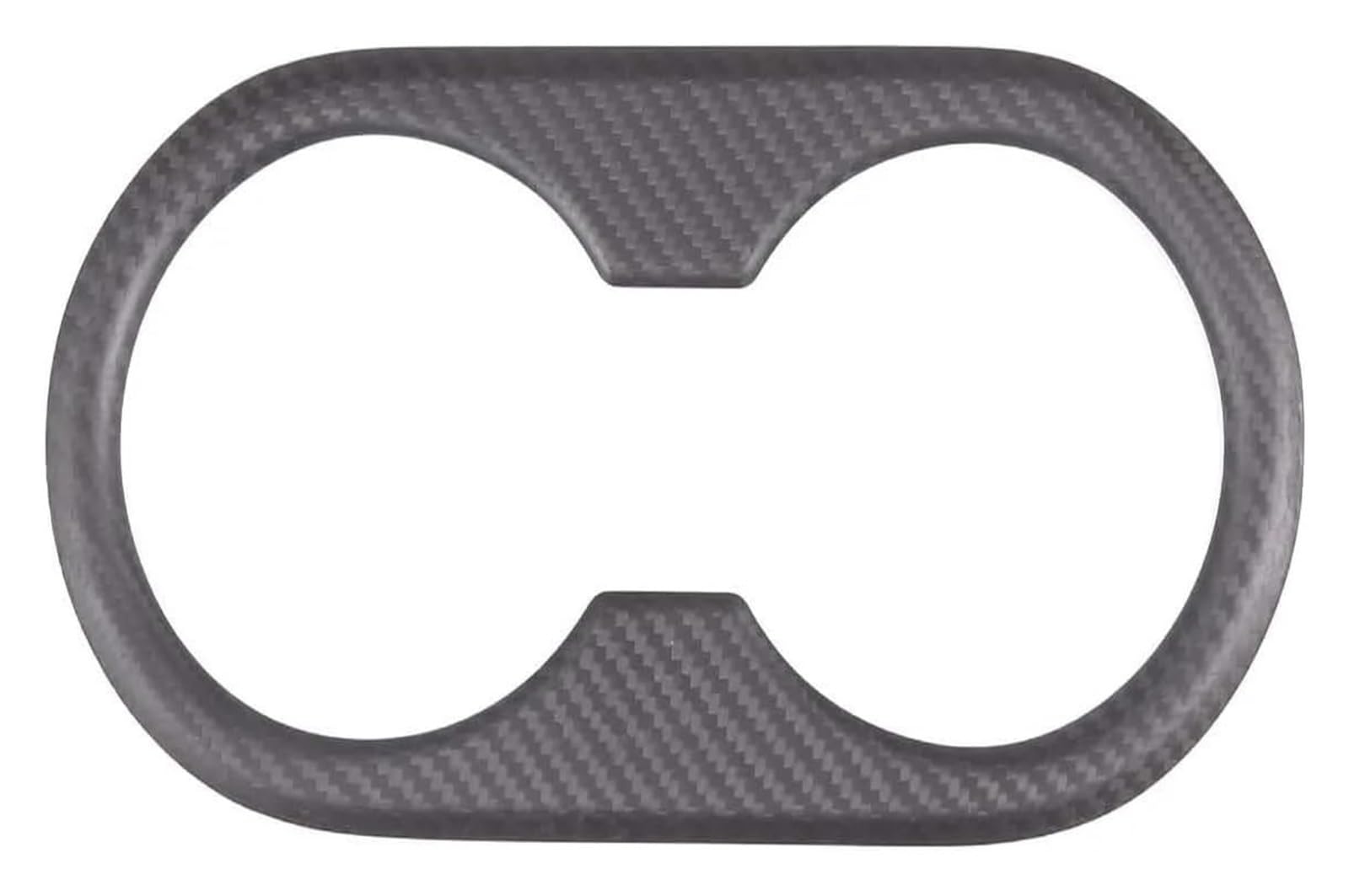 Interieur Dekor Für Modell 3 Für Modell Y 17-22 Auto-Hinterarmlehne Wasserbecherhalter Abdeckung Zieraufkleber Autozubehör(Matte) von HCKCLMBMZW
