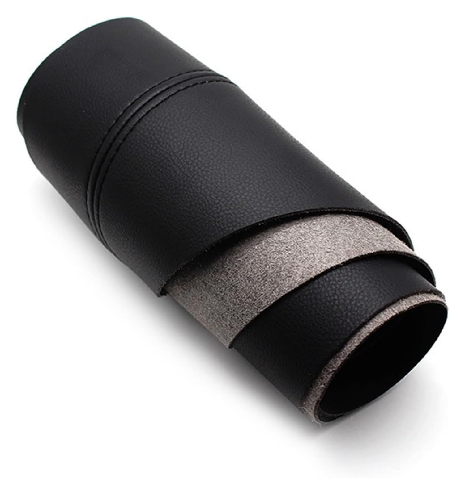 Interieur Dekor Für Octavia A4 MK1 1998-2006 Mikrofaser Leder Auto Tür Armlehne Panel Abdeckung Trim LHD(Black red line,Rear 2pcs) von HCKCLMBMZW