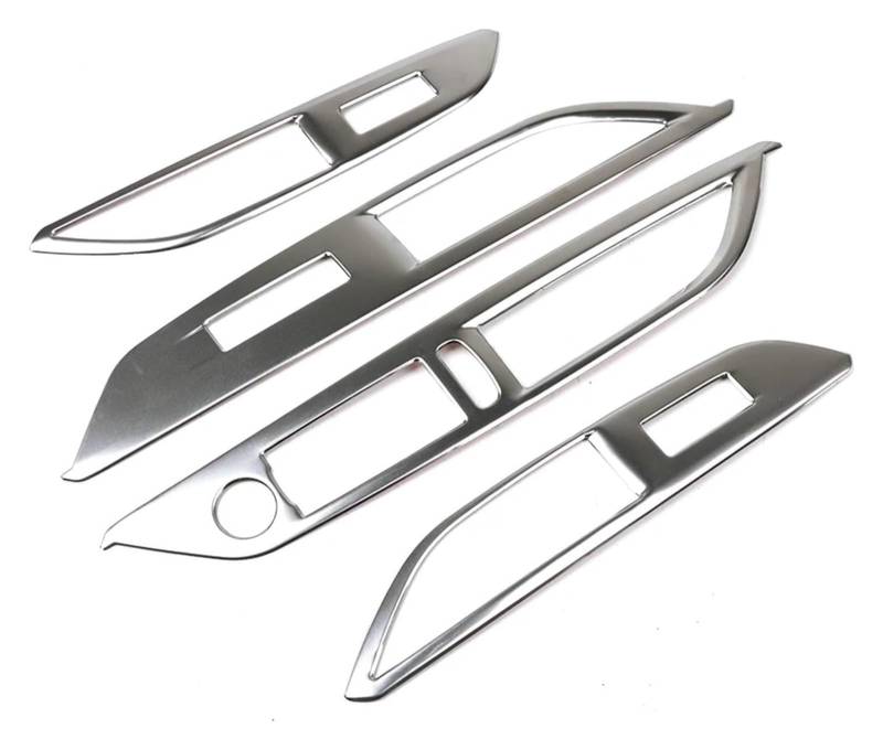 Interieur Dekor Für P&eugeot 3008 GT 2017-2021 Edelstahl Auto Fenster Schalter Abdeckung Fenster Control Panel Trim Auto Styling LHD von HCKCLMBMZW