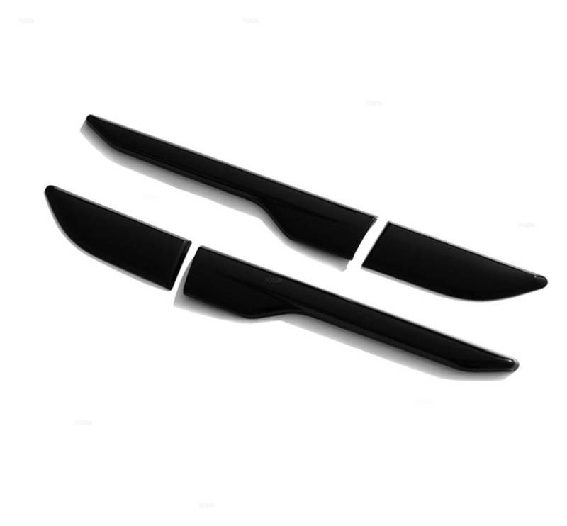 Interieur Dekor Für Range Rover Für Evoque 2012-2018 Auto Fender Side Air Vent Outlet Abdeckung Trim(Schwarz) von HCKCLMBMZW