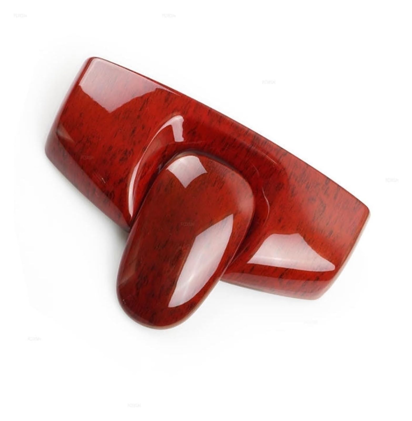 Interieur Dekor Für S-Klasse W221 2008-2012 Holzstruktur Mittelkonsole Armlehne Box Telefonabdeckung Wählscheibengehäuse(Red 2pcs) von HCKCLMBMZW