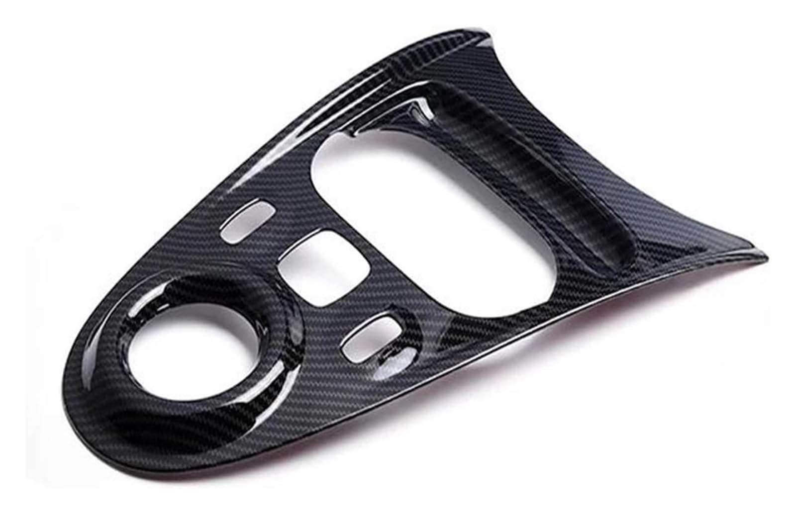 Interieur Dekor Für Smart 453 Für Fortwo 2015-2020 Für Forfour 2016-2020 Auto-Schalthebelverkleidung Verkleidung Innenformaufkleber(Carbon Fiber Texture) von HCKCLMBMZW