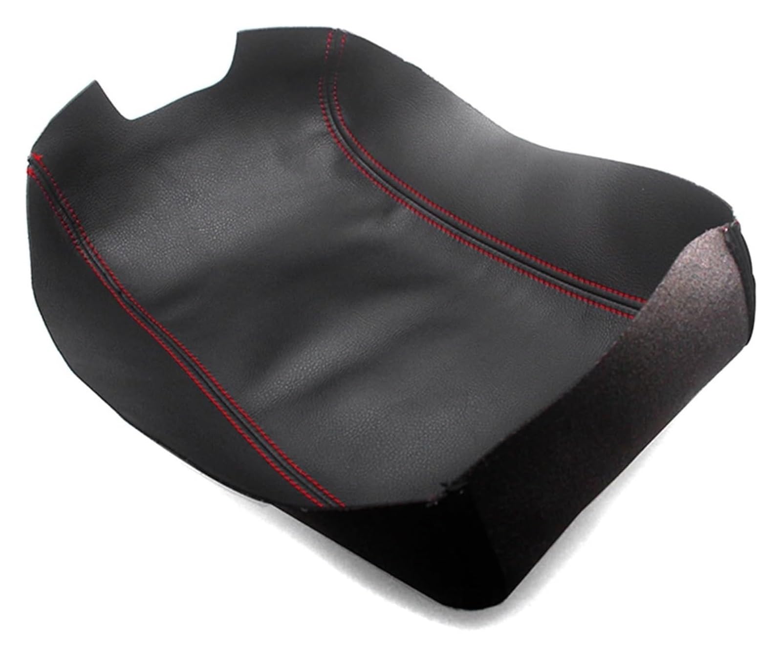 Interieur Dekor Für T&oyota Für Camry 2012-2017 Autoinnenraum Mittelkonsole Armlehne Box Abdeckung Aufkleber Verkleidung Autoinnenraum Aufkleber(Black -red line) von HCKCLMBMZW