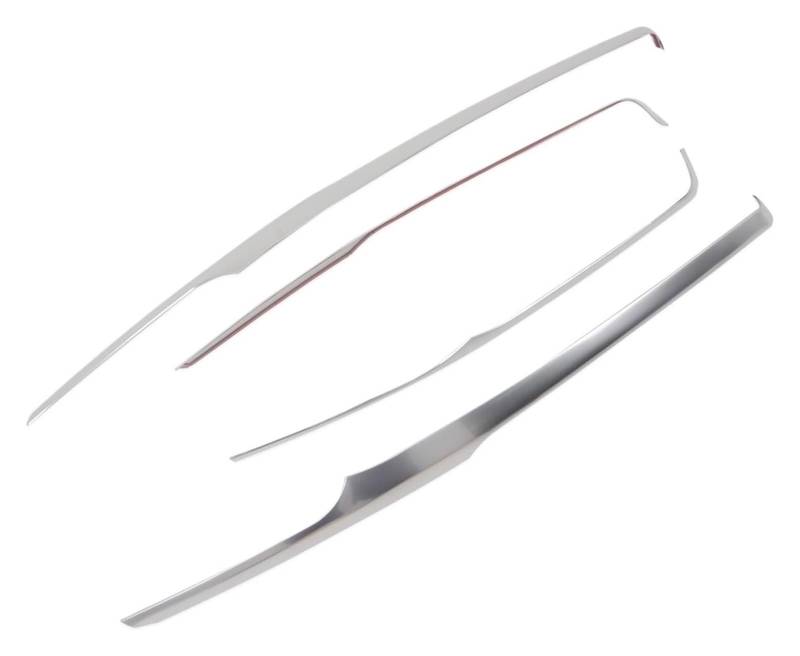 Interieur Dekor Für T&oyota Für Camry 2018-2023 Auto Innen Tür Armlehne Panel Abdeckung Trim Innen Zubehör(Stainless Steel) von HCKCLMBMZW
