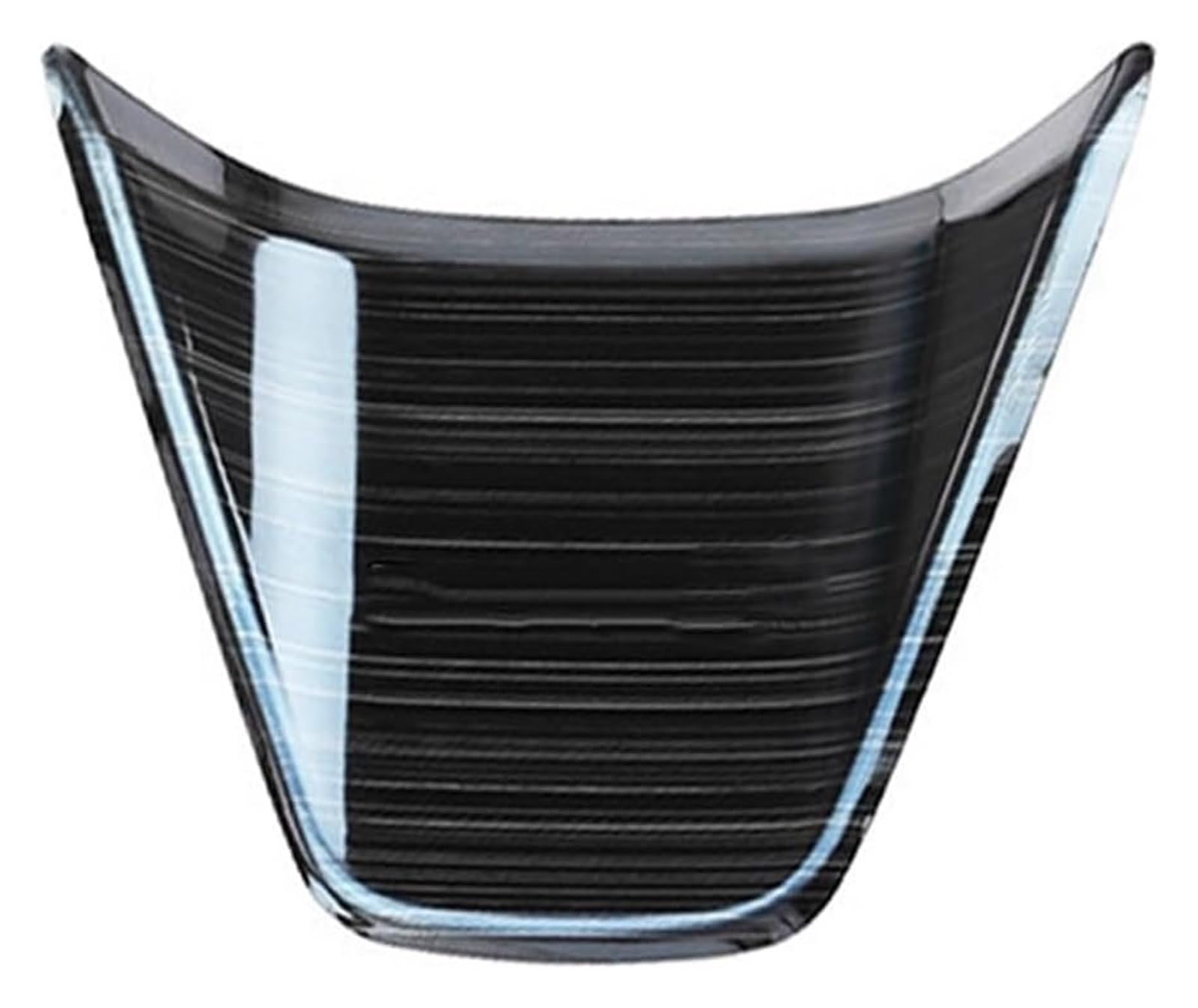 Interieur Dekor Für T&oyota Für Camry V70 70 2018-2022 Zubehör Dekoration Sport Carbon Faser Auto Lenkrad Trimmt(Schwarz) von HCKCLMBMZW