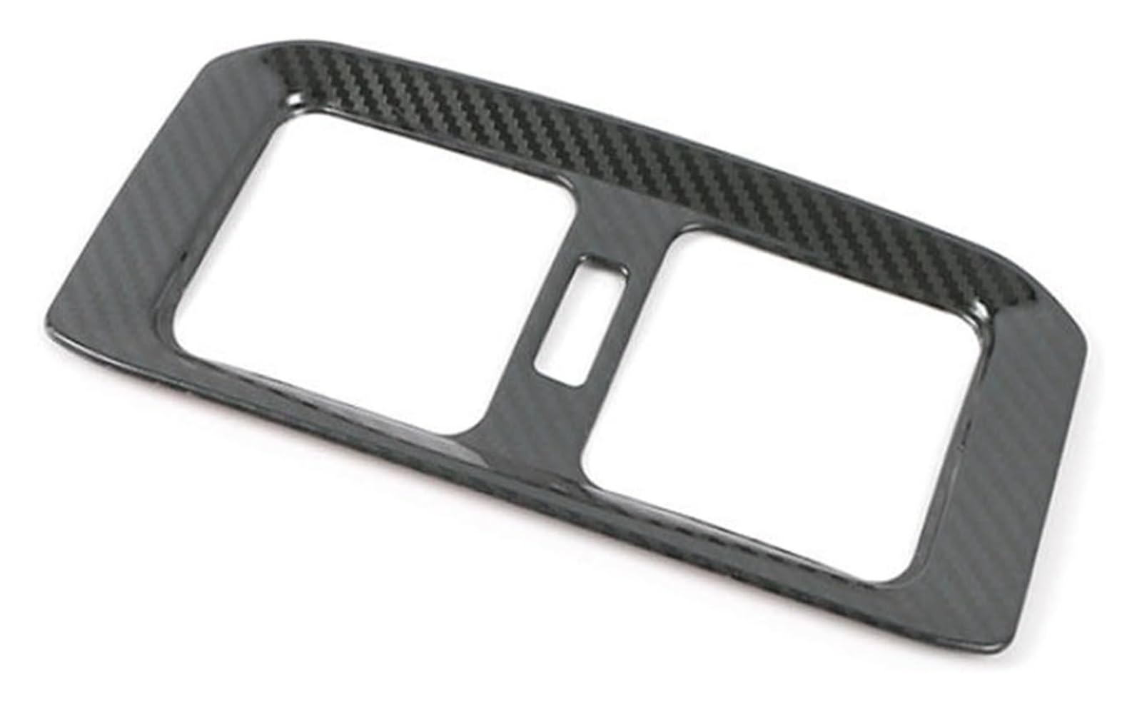 Interieur Dekor Für T&oyota Für RAV 4 2019-2023 XA50 Hybrid Auto Armlehne Hinten Klimaanlage Vent Outlet Rahmen Abdeckung Dekor Trim(Carbon Texture) von HCKCLMBMZW