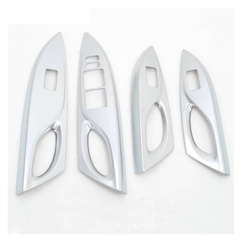 Interieur Dekor Für T&oyota Für Yaris 4dr Limousine 2012-2015 Auto-Innentür-Fensterheber-Schalter-Tastenfeldabdeckung Verkleidungszubehör von HCKCLMBMZW