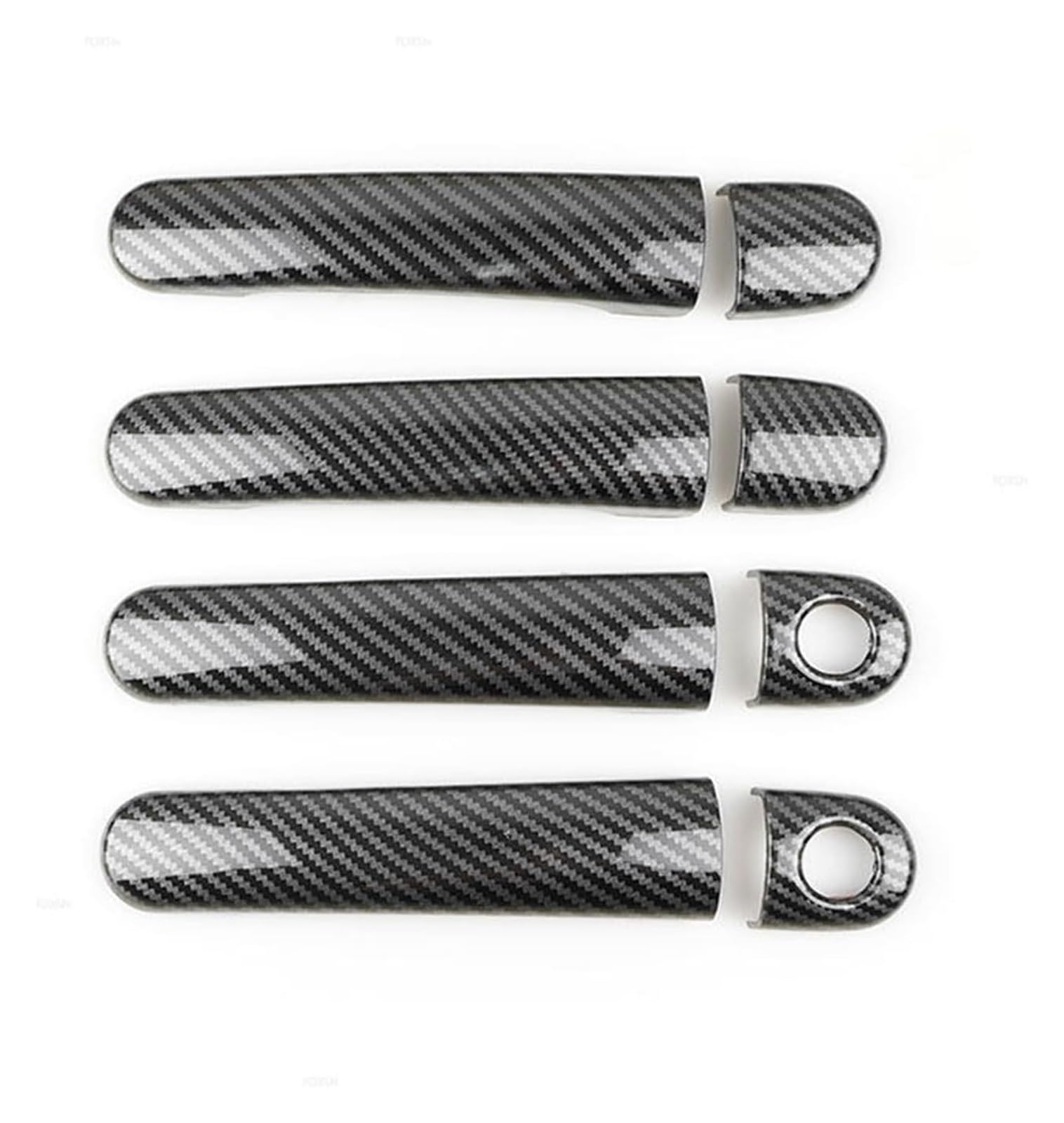 Interieur Dekor Für TT MK1 (8n) A2 2000-2005 Auto-Außentürgriff-Abdeckungsverkleidung(Carbon B) von HCKCLMBMZW
