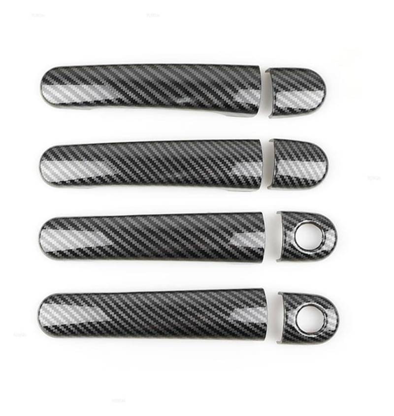 Interieur Dekor Für TT MK1 (8n) A2 2000-2005 Auto-Außentürgriff-Abdeckungsverkleidung(Carbon B) von HCKCLMBMZW