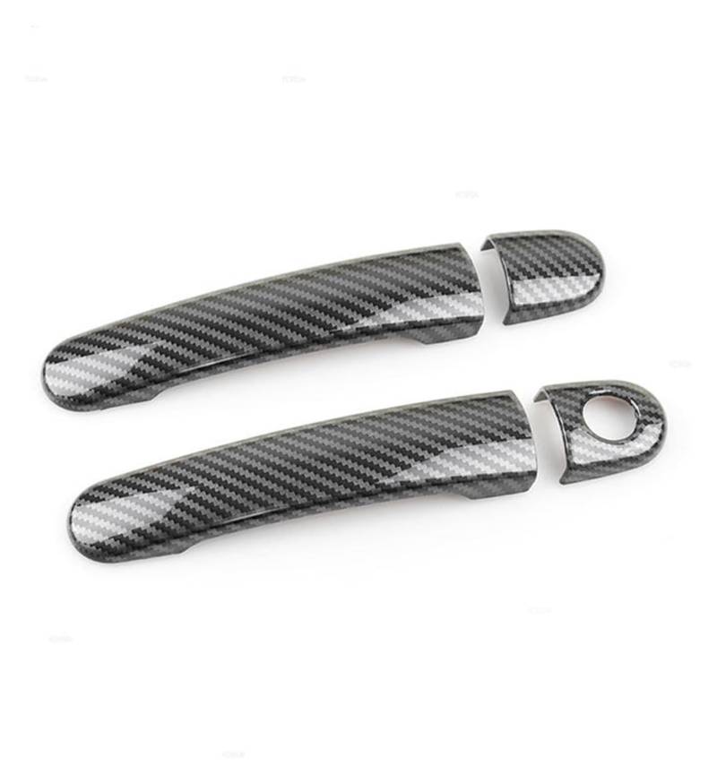 Interieur Dekor Für TT MK1 (8n) A2 2000-2005 Auto-Außentürgriff-Abdeckungsverkleidung(Carbon C) von HCKCLMBMZW
