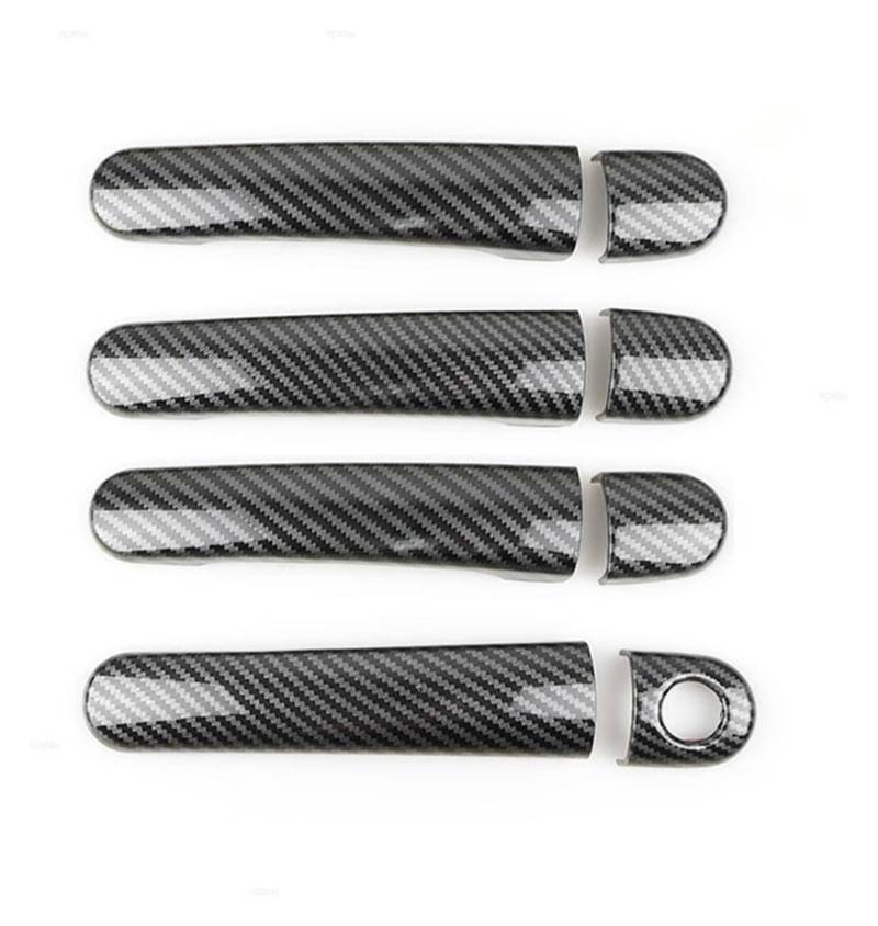 Interieur Dekor Für TT MK1 (8n) A2 2000-2005 Auto-Außentürgriff-Abdeckungsverkleidung(Carbon a) von HCKCLMBMZW