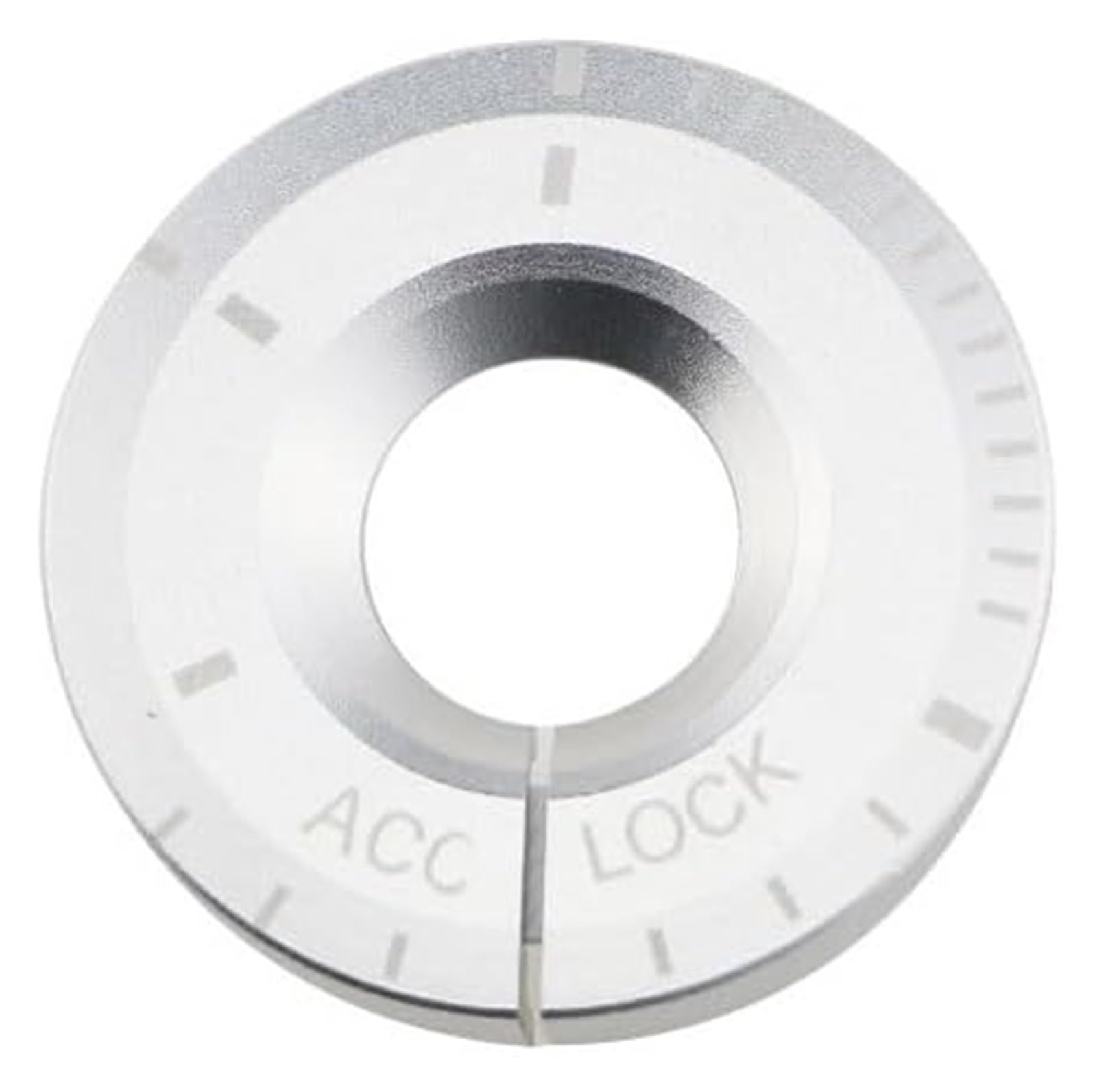 Interieur Dekor Für VW Für G&olf 4 5 6 7 Für J&etta MK6 MK5 Für Polo Für p&assat B5 B6 B7 Für Octavia Für Rapid Auto Zündschlüssel Ring Schalter Aufkleber(Grey) von HCKCLMBMZW