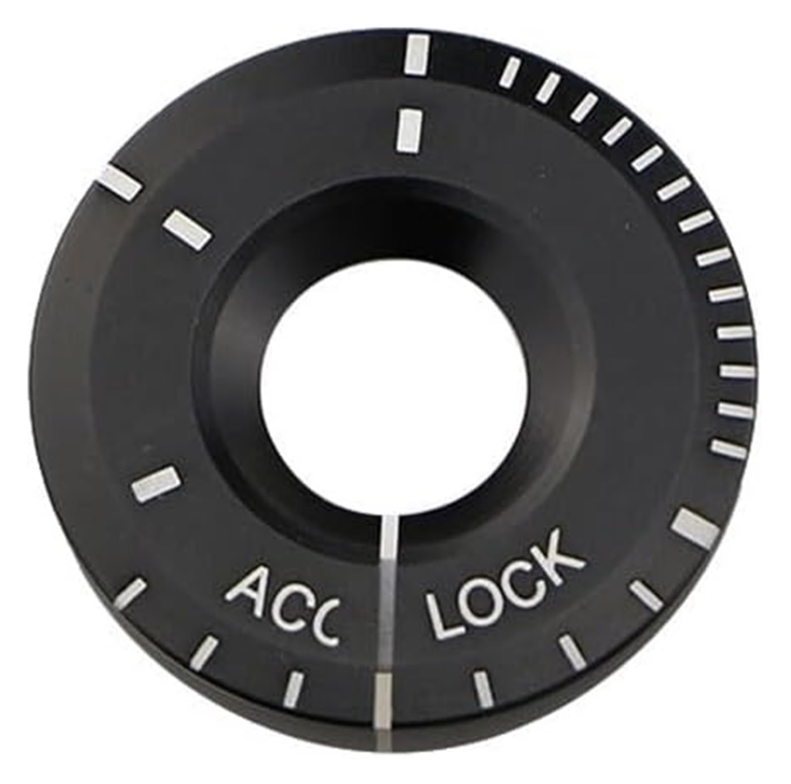 Interieur Dekor Für VW Für G&olf 4 5 6 7 Für J&etta MK6 MK5 Für Polo Für p&assat B5 B6 B7 Für Octavia Für Rapid Auto Zündschlüssel Ring Schalter Aufkleber(Schwarz) von HCKCLMBMZW