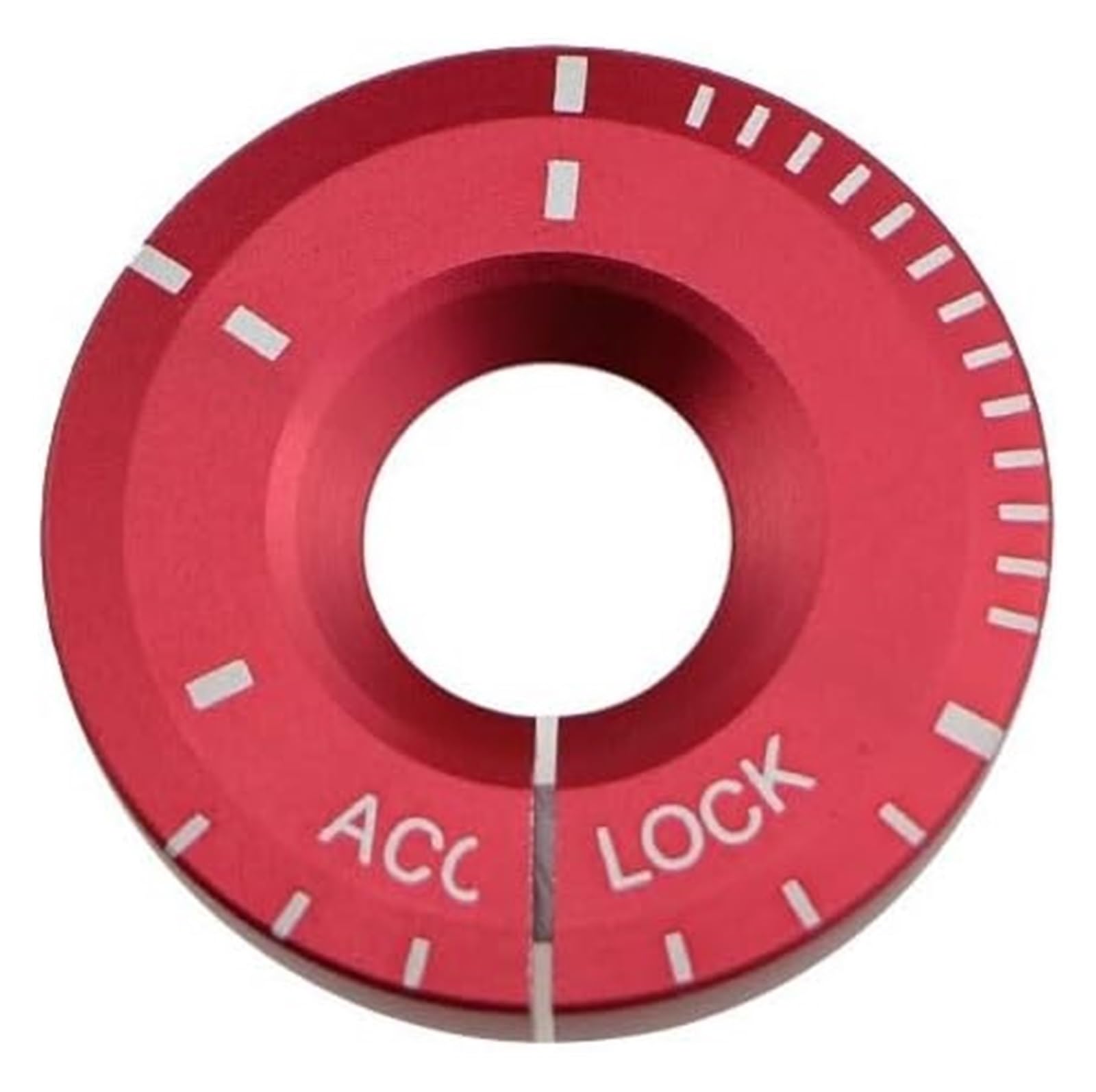 Interieur Dekor Für VW Für G&olf 4 5 6 7 Für J&etta MK6 MK5 Für Polo Für p&assat B5 B6 B7 Für Octavia Für Rapid Auto Zündschlüssel Ring Schalter Aufkleber(rot) von HCKCLMBMZW