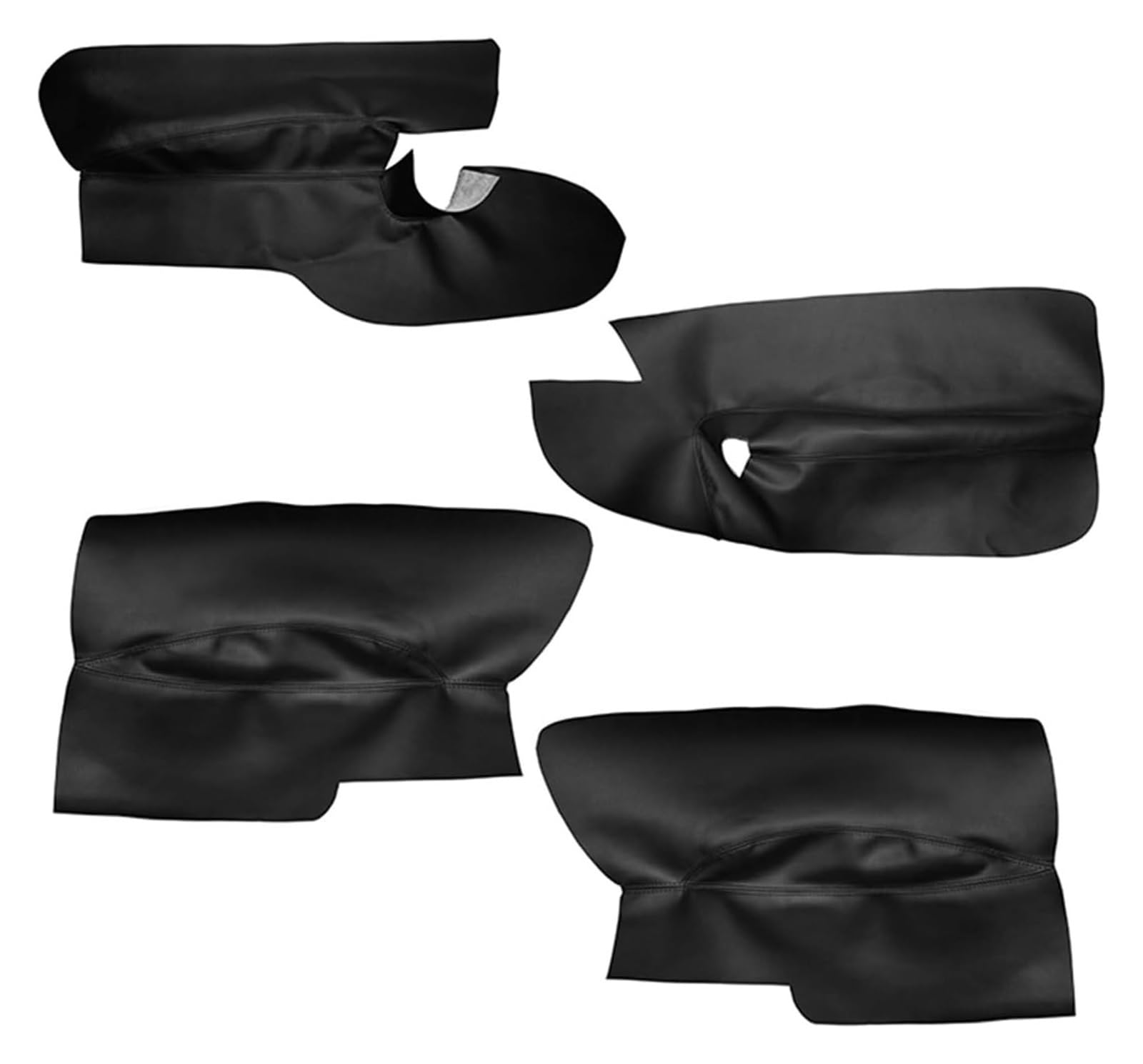 Interieur Dekor Für VW Für G&olf 5 MK5 2005-2010 Nur 3 Türen Auto Tür Armlehne Panel Abdeckung Trim(4pcs,Black red line) von HCKCLMBMZW