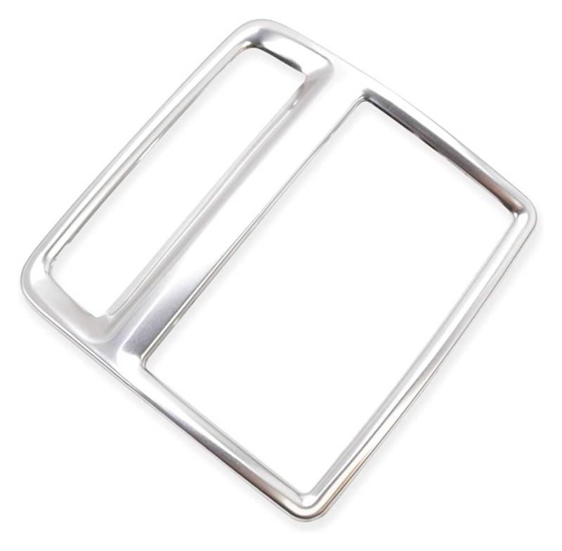 Interieur Dekor Für VW Für G&olf 8 MK8 Pro R 2021 2022 2023 Auto Armlehne Hinten Zustand Air Vent Outlet Abdeckung Trim Innen Zubehör(Stainless Steel) von HCKCLMBMZW