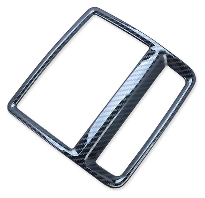 Interieur Dekor Für VW Für G&olf 8 MK8 Pro R 2021 2022 2023 Auto Armlehne Hinten Zustand Air Vent Outlet Abdeckung Trim Innen Zubehör(Steel Carbon Fiber) von HCKCLMBMZW