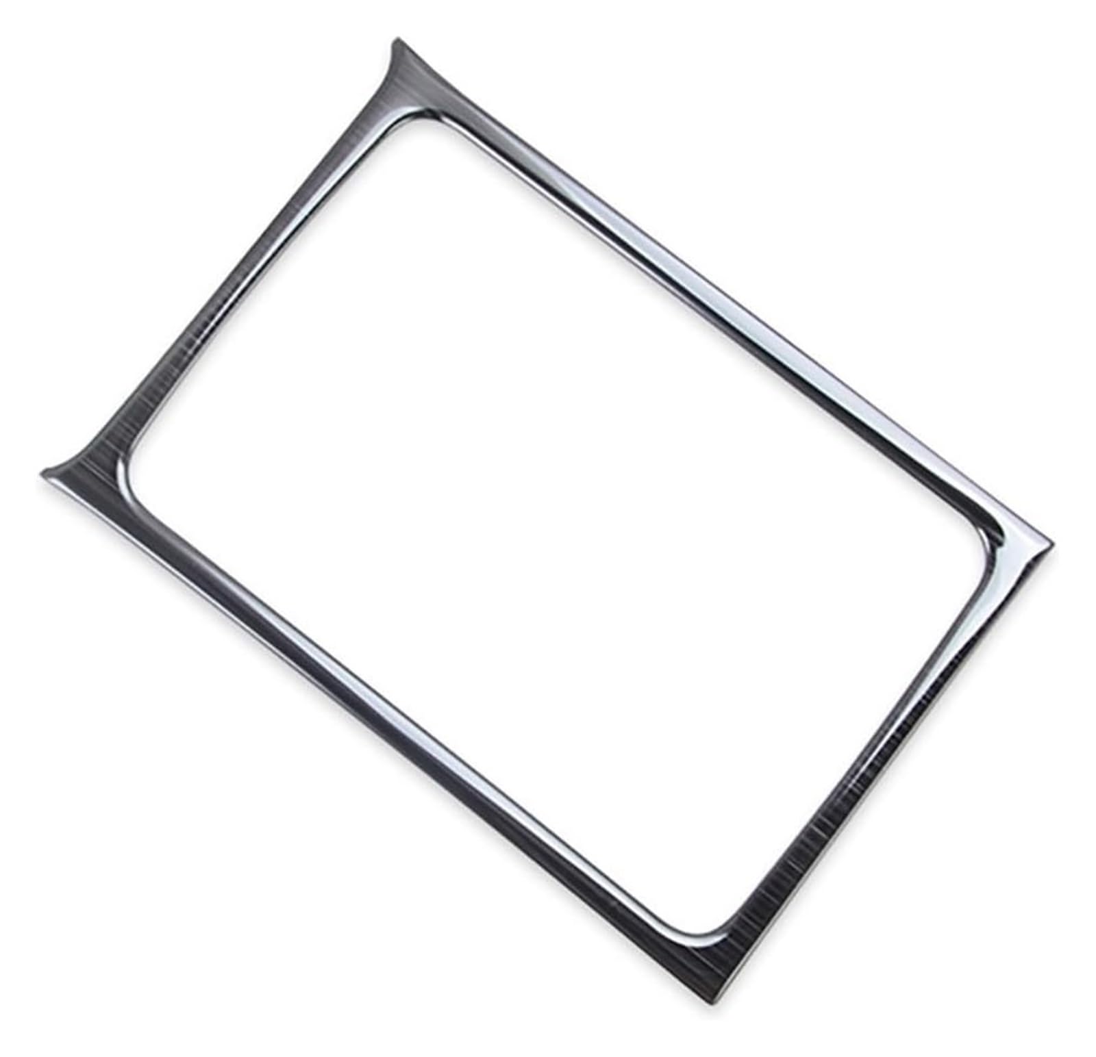 Interieur Dekor Für VW Für G&olf 8 MK8 Pro R 2021-2023 Autokonsole Wasserbecherhalter Rahmenabdeckung Verkleidungszubehör(Steel Black) von HCKCLMBMZW