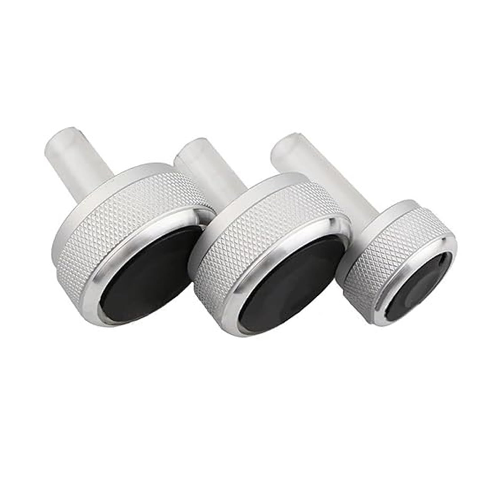 Interieur Dekor Für VW Für Golf4 Für G&olf 4 MK4 Für p&assat B5 Für B&ORA Zubehör Auto Klimaanlage Knopf AC Schalter Knopf Wärme Steuerknopf(Silber) von HCKCLMBMZW