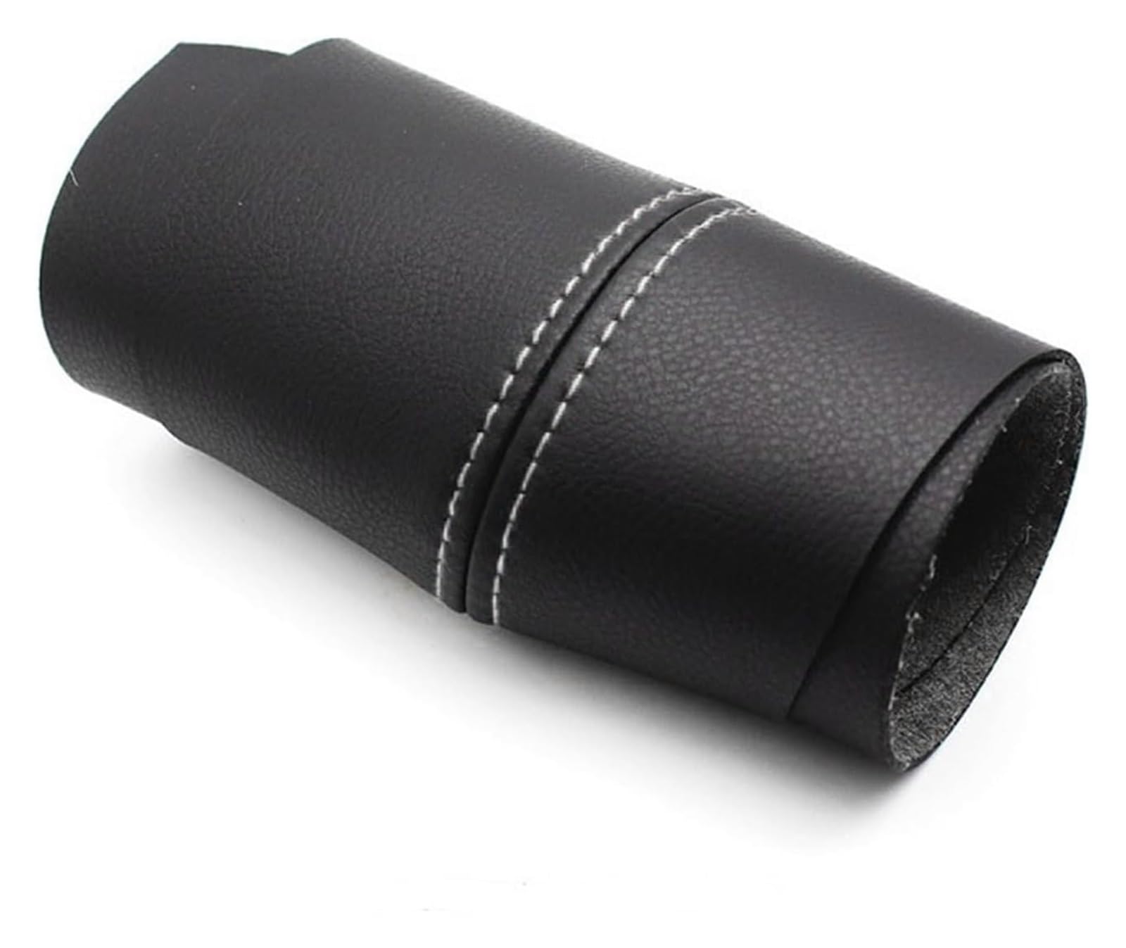 Interieur Dekor Für VW Für Polo 2011-2016 Mikrofaser Leder Auto Vorne 2 Türen Armlehne Panel Abdeckung Trim Auto Innen Aufkleber(Black white line) von HCKCLMBMZW