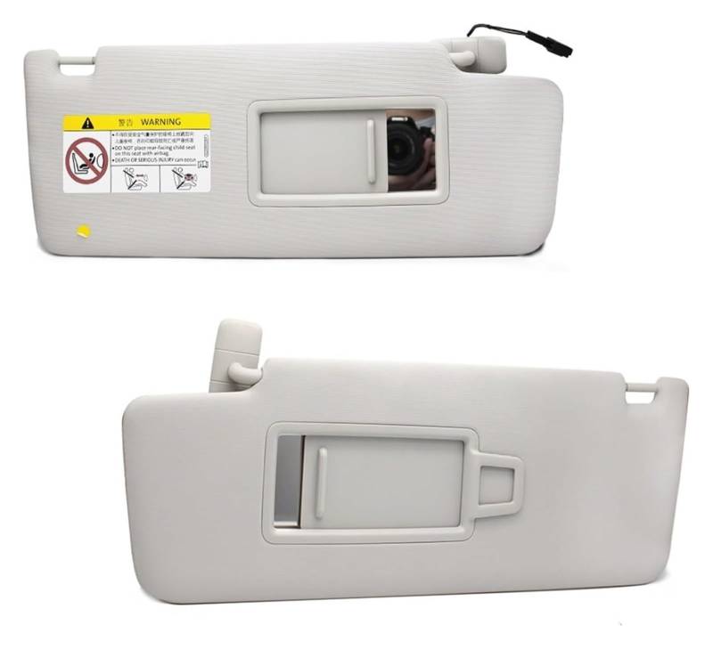 Interieur Dekor Für VW Für T&OURAN L 2017 Auto Innen Vorne Sonnenblende Panel Sonnenblende Mit Make-Up Spiegel 5TD857521 5TD857522 von HCKCLMBMZW
