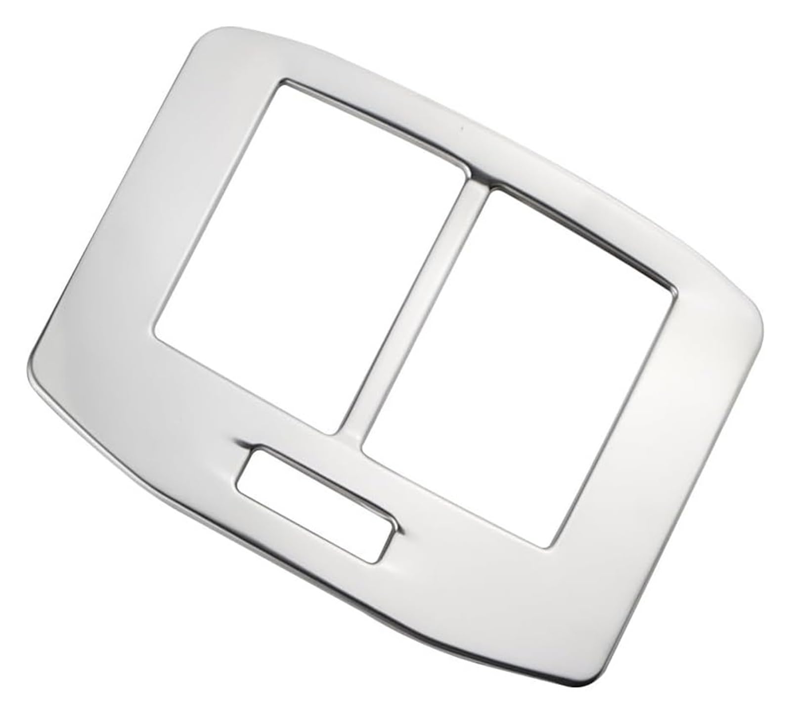 Interieur Dekor Für VW Für T&R&OC 2018-2023 Autozubehör Auto-Armlehne Hinten Air Vent Outlet Rahmenverkleidung Auto-Innenaufkleber(Sliver sticker) von HCKCLMBMZW