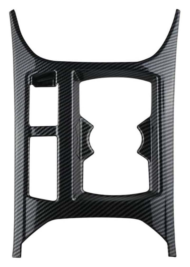 Interieur Dekor Für VW Für T&ROC Für TROC 2018-2023 LHD Auto Wasserbecher Rahmen Aufkleber Dekoration Trim(Schwarz) von HCKCLMBMZW