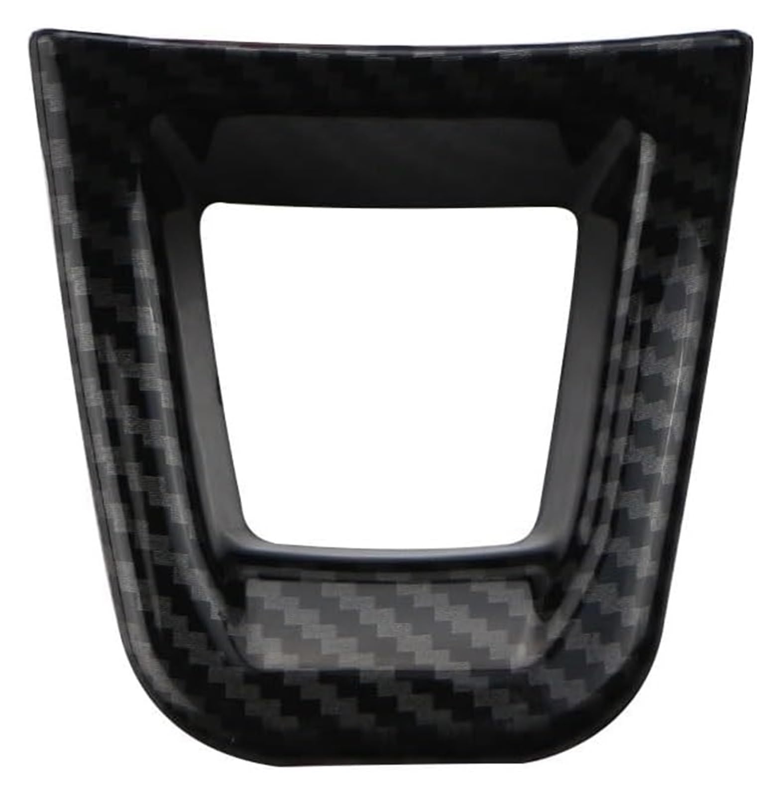 Interieur Dekor Für VW Für p&assat B8 Für T&iguan MK2 Für G&olf 7 7.5 MK7 MK7.5 E-UP Auto Lenkrad Dekoration Abdeckung Trim Aufkleber(Carbon Fiber look) von HCKCLMBMZW