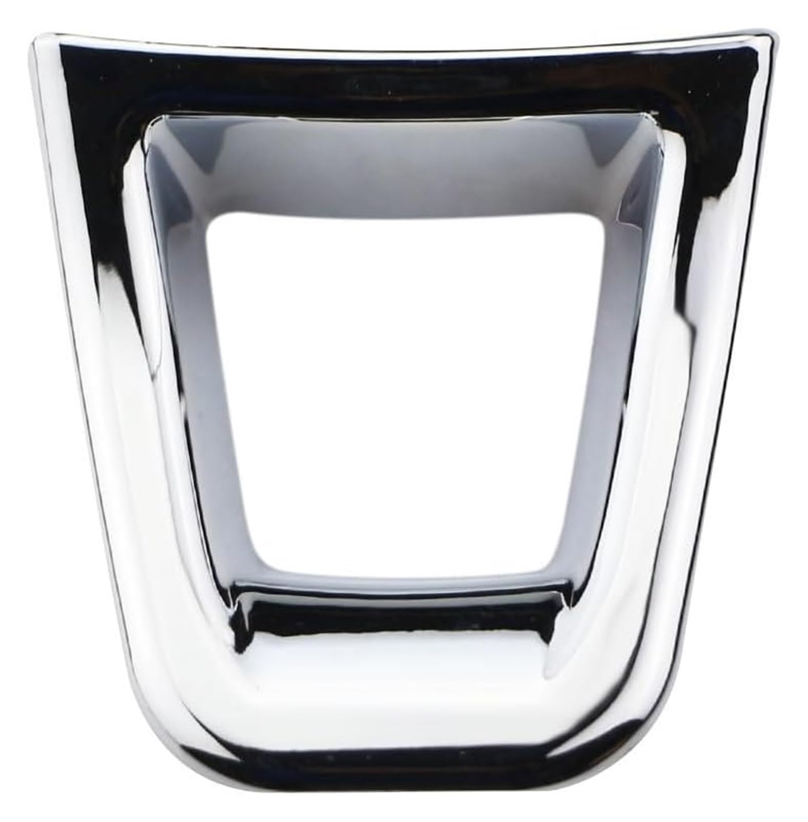Interieur Dekor Für VW Für p&assat B8 Für T&iguan MK2 Für G&olf 7 7.5 MK7 MK7.5 E-UP Auto Lenkrad Dekoration Abdeckung Trim Aufkleber(Glossy Silver) von HCKCLMBMZW