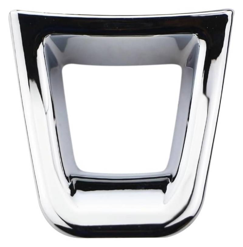 Interieur Dekor Für VW Für p&assat B8 Für T&iguan MK2 Für G&olf 7 7.5 MK7 MK7.5 E-UP Auto Lenkrad Dekoration Abdeckung Trim Aufkleber(Glossy Silver) von HCKCLMBMZW