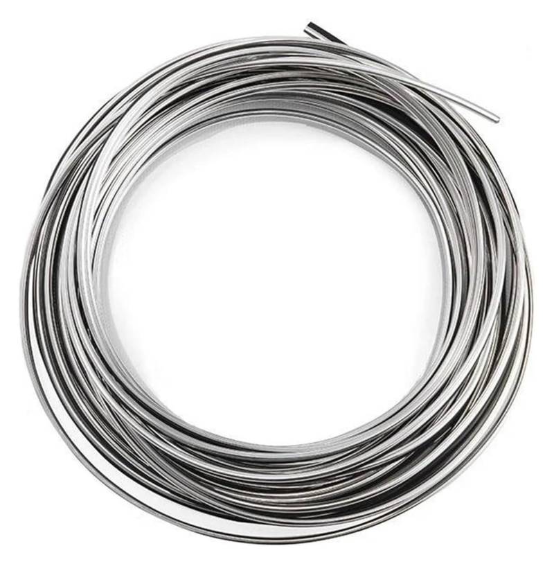 Interieur Dekor Für Volvo XC40 XC60 XC90 S40 S60 V40 V60 V90 C30 C70 Auto-Innenverkleidung Zentralverriegelung Dekorationsstreifen(Silber,3m) von HCKCLMBMZW