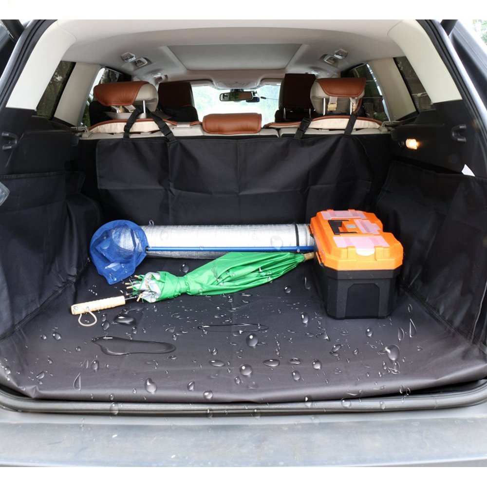 HCMAX Hund Fahrzeug Cargo-Liner-Abdeckung Haustier Sitzbezug Matte Nicht Rutschend Wasserdicht Universal für Auto SUV LKW Jeeps Vans HCMAX Hund Fahrzeug Cargo-Liner-Abdeckung Haustier Sitzbezug Matte Nicht Rutschend Wasserdicht Universal für Auto SUV LKW Jeeps Vans von HCMAX