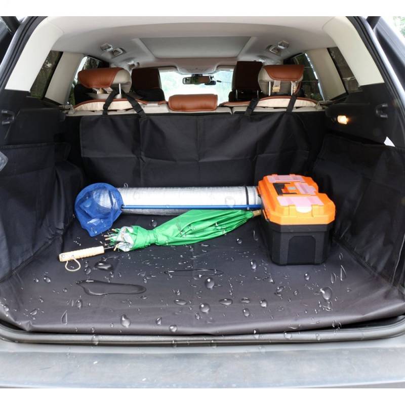 HCMAX Hund Fahrzeug Cargo-Liner-Abdeckung Haustier Sitzbezug Matte Nicht Rutschend Wasserdicht Universal für Auto SUV LKW Jeeps Vans von HCMAX