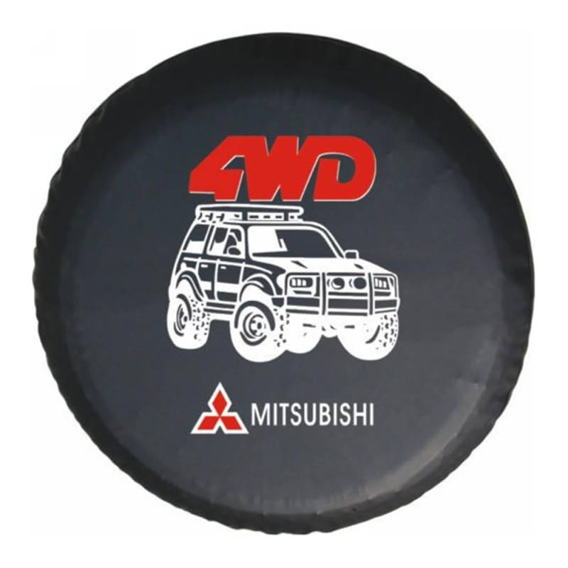 Auto Reserveradabdeckung für Mitsubishi Outlander（5seats） 2019-2023,Ersatzradabdeckung Wasserdicht Staubdicht Autoreifenabdeckung Aufbewahrungstasche Ersatzreifen Schutz Reifencover Zubehör von HCXYSZLB