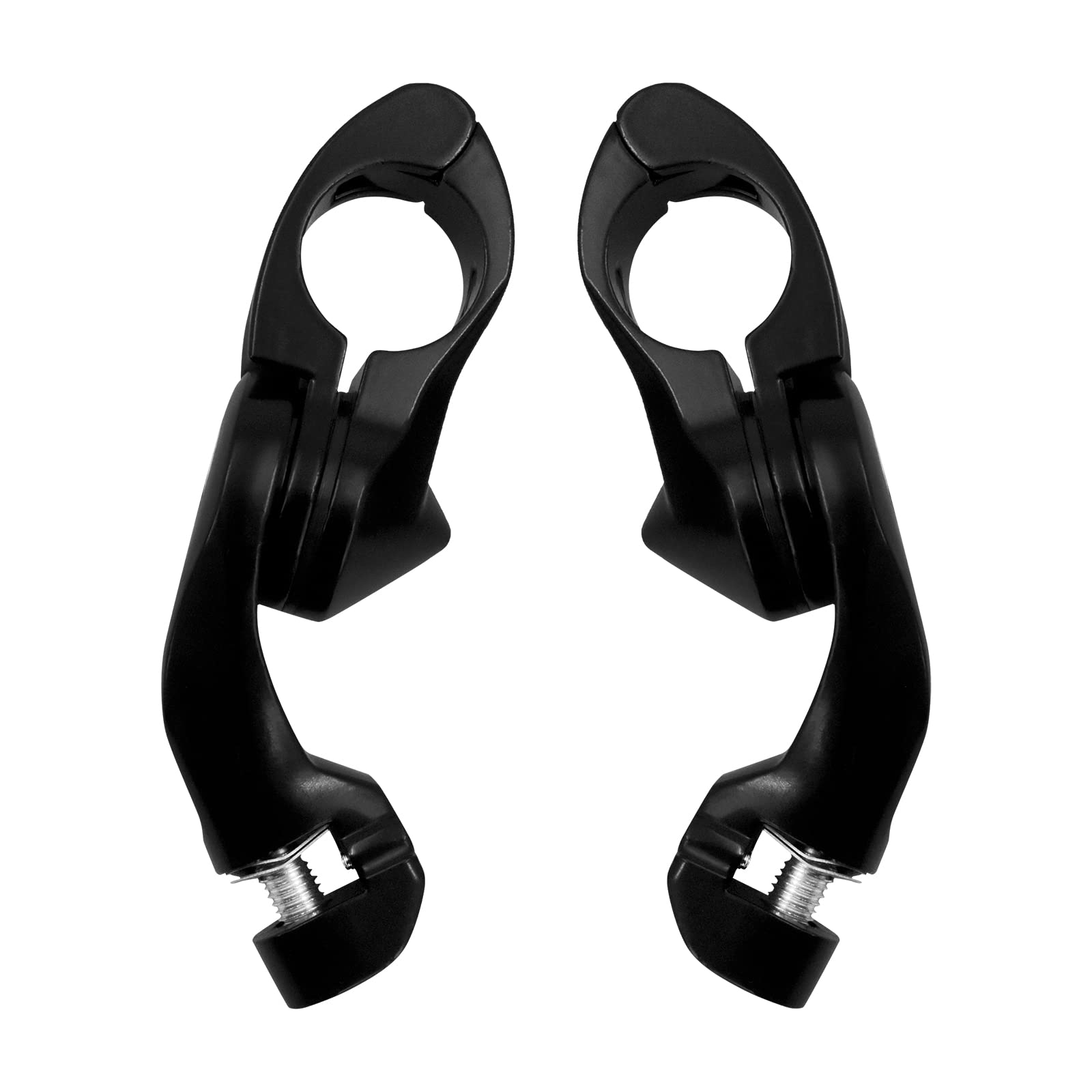 HCmotorku Motorrad-Fußrasten für Harley Touring Road King Road Glide Electra Glide Softail Dyna Sportster für 32 mm 3,2 cm 1-1/4 Zoll Motorschutz, Schwarz HCmotorku Motorrad-Fußrasten für Harley Touring Road King Road Glide Electra Glide Softail Dyna Sportster für 32 mm 3,2 cm 1-1/4 Zoll Motorschutz, Schwarz von HCmotorku