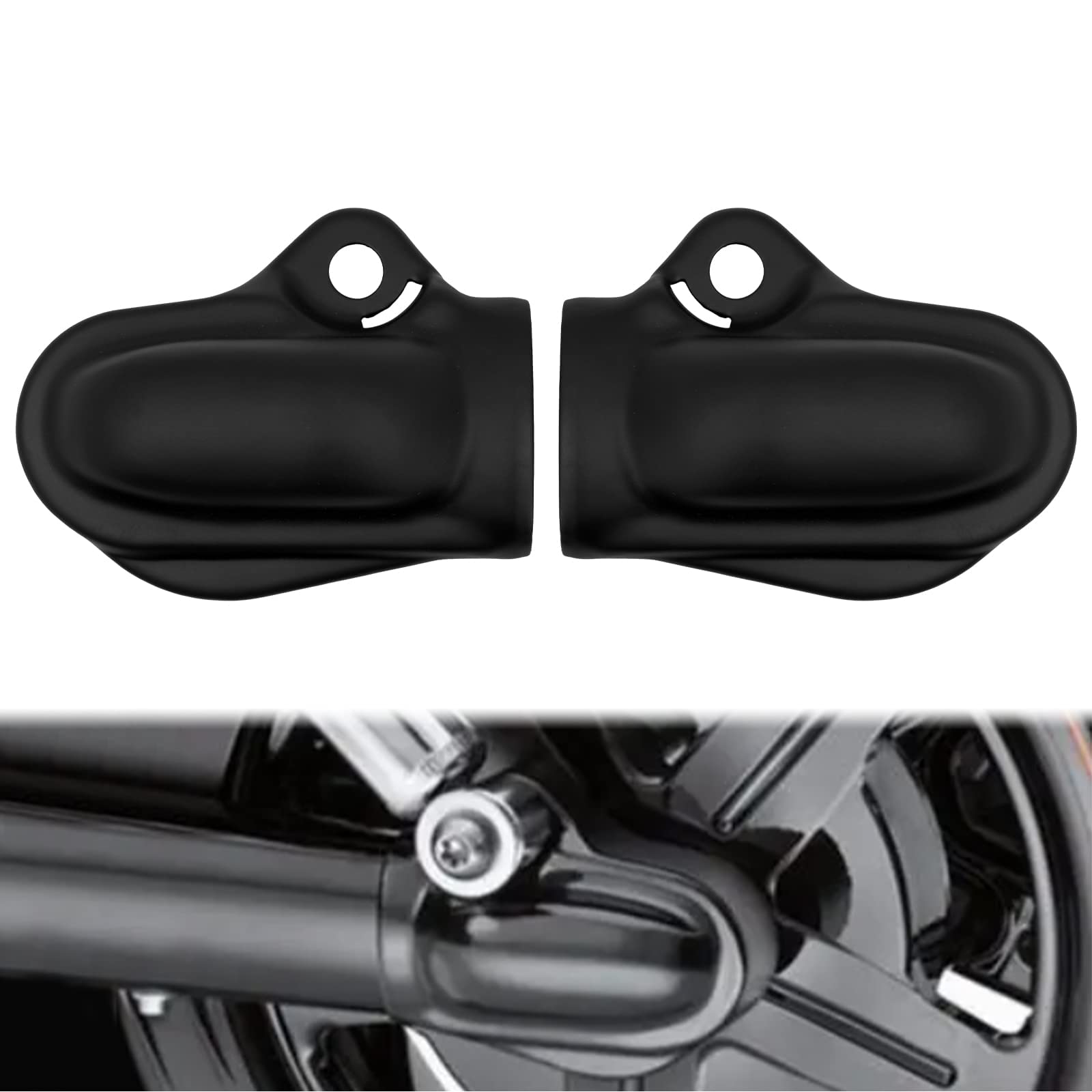 HCmotorku Motorrad Lenkstange Shield Hinterachsabdeckungen passend für Harley V Rod Muscle VRSCF Night Rod Special VRSCDX 2002-2017 matt schwarz HCmotorku Motorrad Lenkstange Shield Hinterachsabdeckungen passend für Harley V Rod Muscle VRSCF Night Rod Special VRSCDX 2002-2017 matt schwarz von HCmotorku