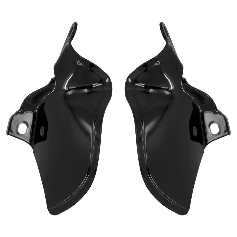 HCmotorku Motorrad Sattel Shields Wärmeabweiser Luftabweiser Fit für Harley Softail Street Bob Breakout Fat Boy Low Rider Slim 2018-2023 Schwarz von HCmotorku
