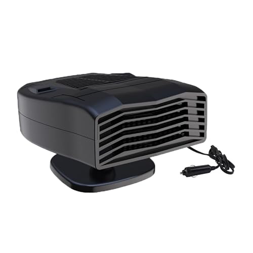 HDAKDDHG Tragbare Auto-Heizungsentfroster, 150 W, 12 V, tragbare Auto-Heizung, Auto-Heizungen, Lüfter, Entnebeler, 2-in-1-Modi, Heizung, Kühlung für schnelles Aufheizen, Abtauen, Entnebeler für alle HDAKDDHG Tragbare Auto-Heizungsentfroster, 150 W, 12 V, tragbare Auto-Heizung, Auto-Heizungen, Lüfter, Entnebeler, 2-in-1-Modi, Heizung, Kühlung für schnelles Aufheizen, Abtauen, Entnebeler für alle von HDAKDDHG