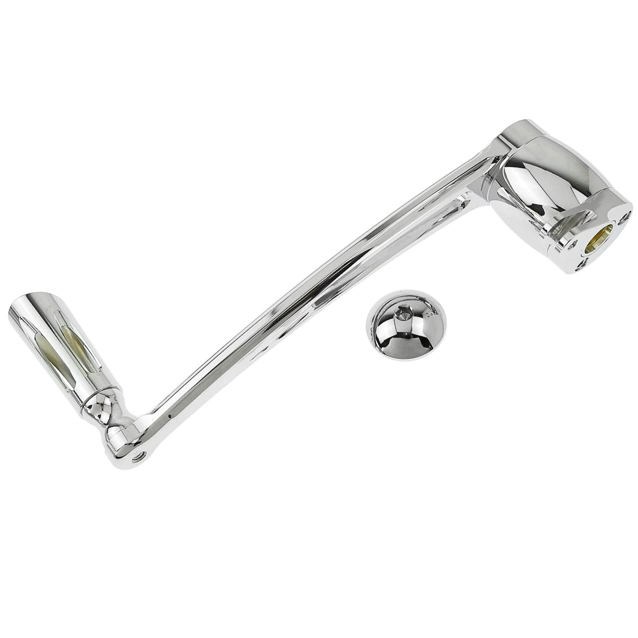 HDBUBALUS CNC-geschnittenes Bremsarm-Pedalhebel-Set, passend für Harley Touring und Trike Modelle 2008–2013 HDBUBALUS CNC-geschnittenes Bremsarm-Pedalhebel-Set, passend für Harley Touring und Trike Modelle 2008–2013 von HDBUBALUS