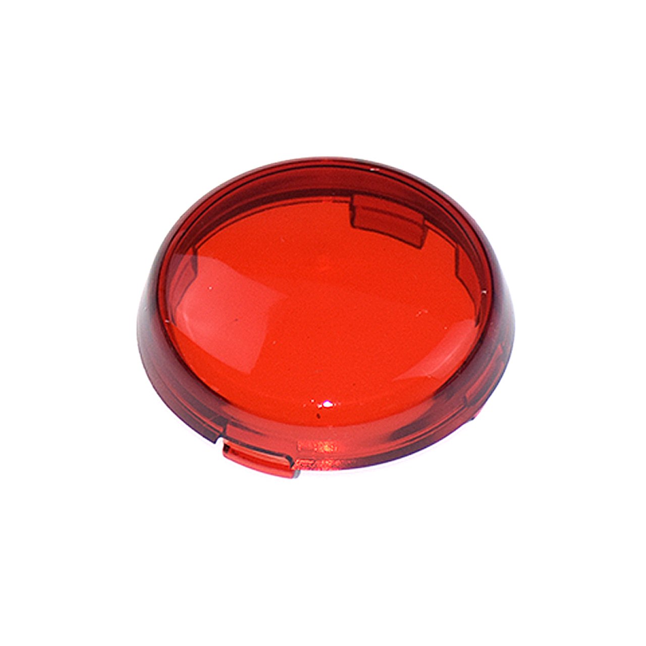 HDBUBALUS Motorcycle 1x Deuce-Style Replacement Part Turn Signal Lens Fit for Harley Softail Dyna Red von HDBUBALUS