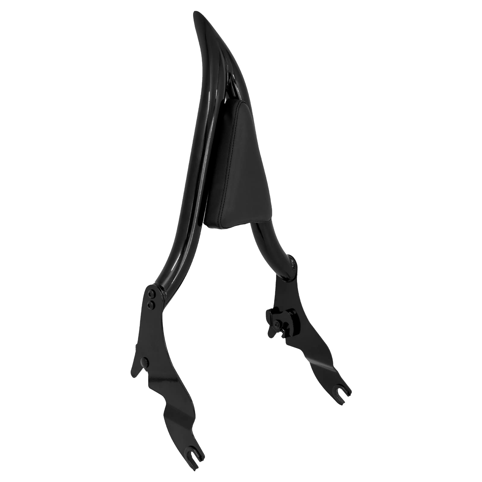 HDBUBALUS Motorrad-Sissybar, abnehmbare Beifahrer-Rückenlehne, passend für Harley Touring Road King Road Glide Street Glide 2009–2024 (16 Zoll, schwarz) HDBUBALUS Motorrad-Sissybar, abnehmbare Beifahrer-Rückenlehne, passend für Harley Touring Road King Road Glide Street Glide 2009–2024 (16 Zoll, schwarz) von HDBUBALUS