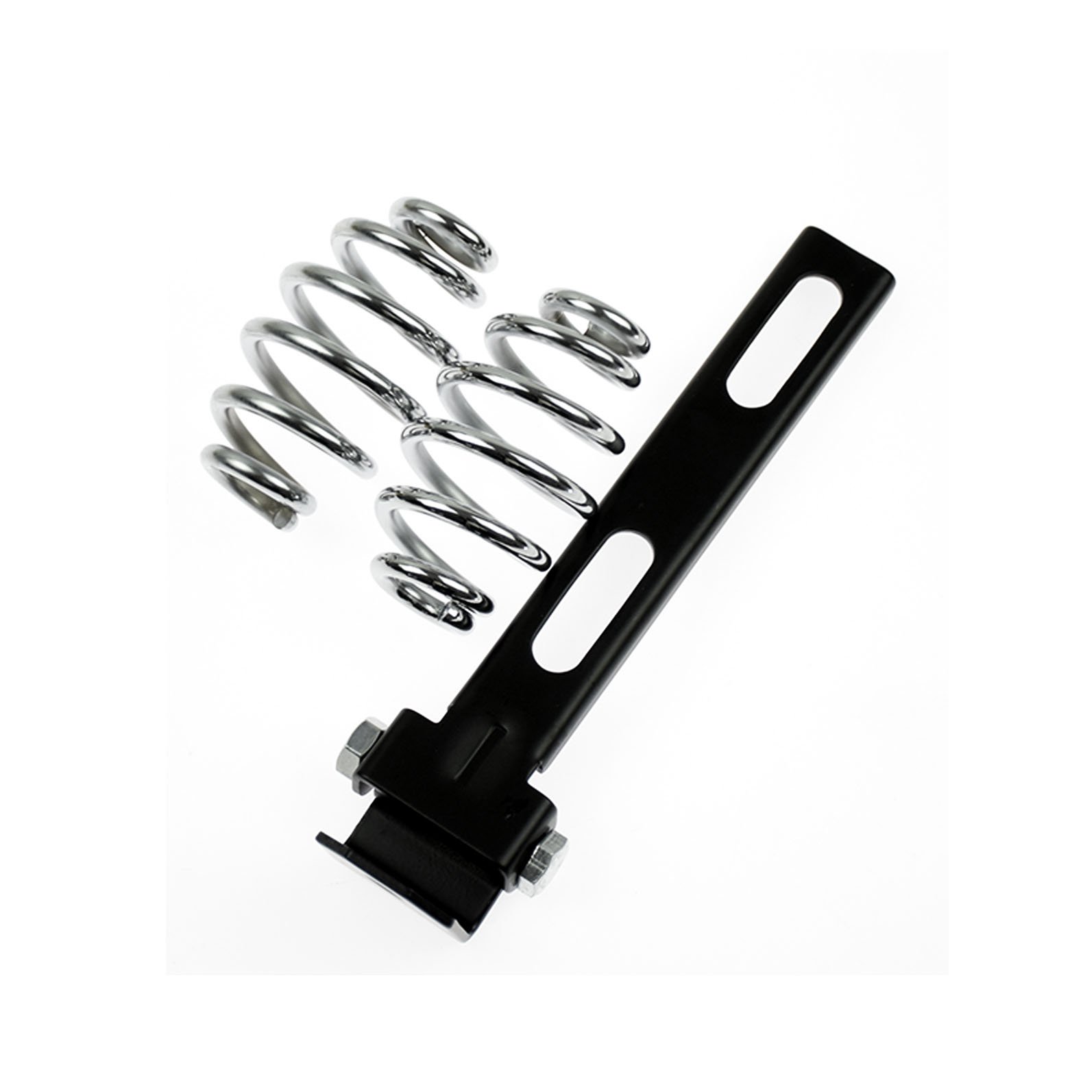 HDBUBALUS Motorrad Chrom 7,6 cm Solo Federn Sitz Schwarz Halterungen Montage Hardware Kit Fit für Harley Chopper Bobber Custom HDBUBALUS Motorrad Chrom 7,6 cm Solo Federn Sitz Schwarz Halterungen Montage Hardware Kit Fit für Harley Chopper Bobber Custom von HDBUBALUS