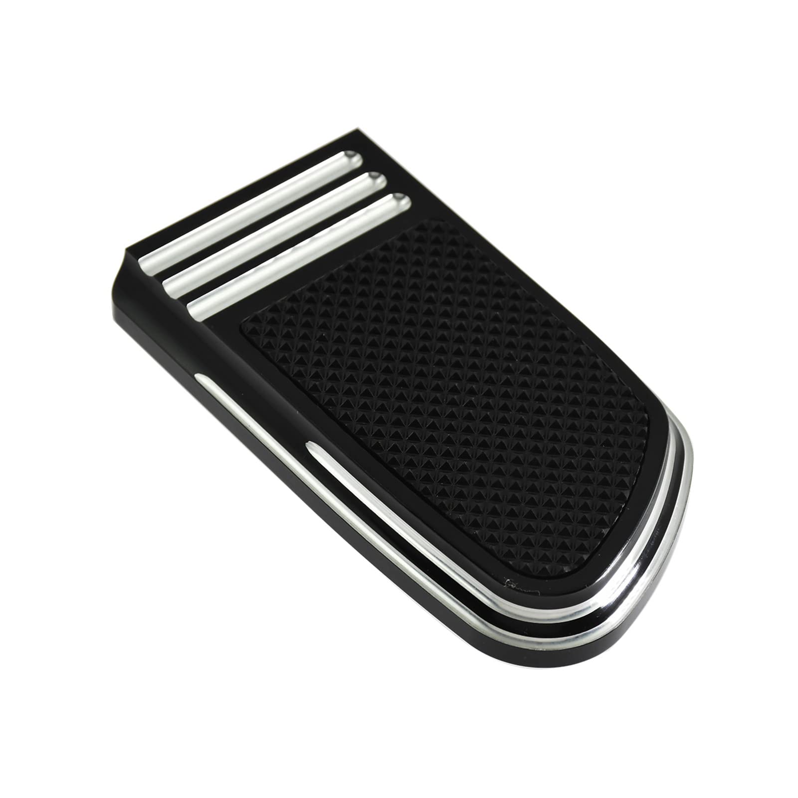 HDBUBALUS Rear Brake Pedal Large Pad Cover Fit for Harley Dyna Street Fat Boy Wide Glide Softail HDBUBALUS Rear Brake Pedal Large Pad Cover Fit for Harley Dyna Street Fat Boy Wide Glide Softail von HDBUBALUS