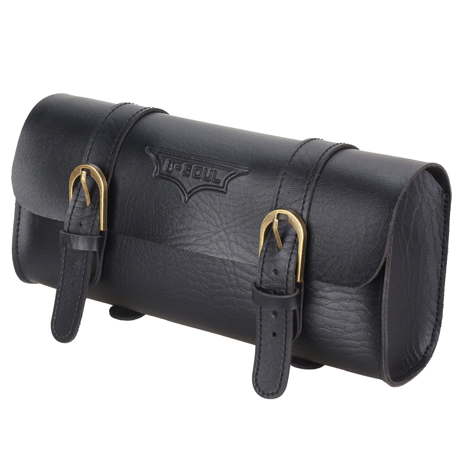 HDKEAN Motorradtasche, PU-Leder, Werkzeug-Rolle, Motor-Seitengepäck, Reisewerkzeug, Hecktasche mit 2 Befestigungsgurten HDKEAN Motorradtasche, PU-Leder, Werkzeug-Rolle, Motor-Seitengepäck, Reisewerkzeug, Hecktasche mit 2 Befestigungsgurten von HDKEAN