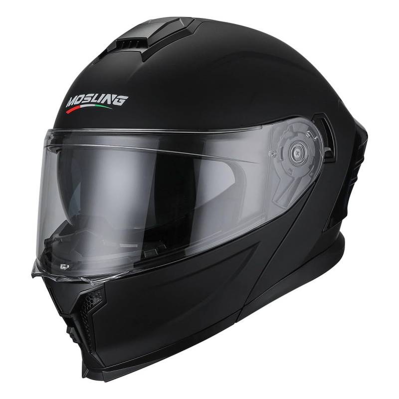 HDSDVNON DOT-zertifizierter Modularer Motorradhelm – Hochklappbares Integraldesign Mit Doppelvisier Und Bluetooth-Audiosystem(#2,S55~56CM) von HDSDVNON