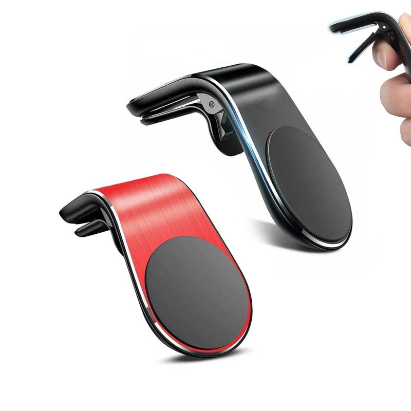Magnetische Auto-Telefonhalterung – 360°-Drehung & Anti-Shake-Technologie | Fortschrittliches Wärmeableitungsdesign(Red+Yellow,1PCS) von HDSDVNON